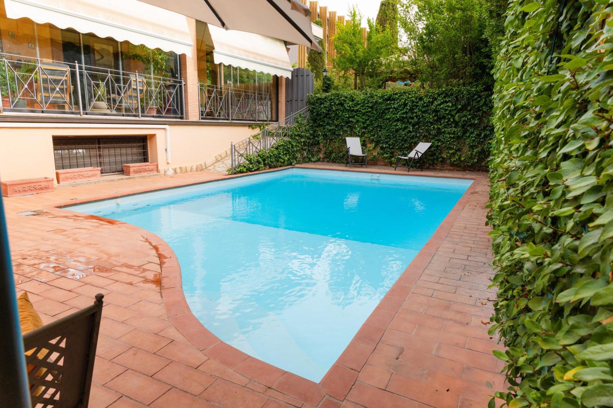 Villa Aureliana With Pool Near San Peter Рим Экстерьер фото